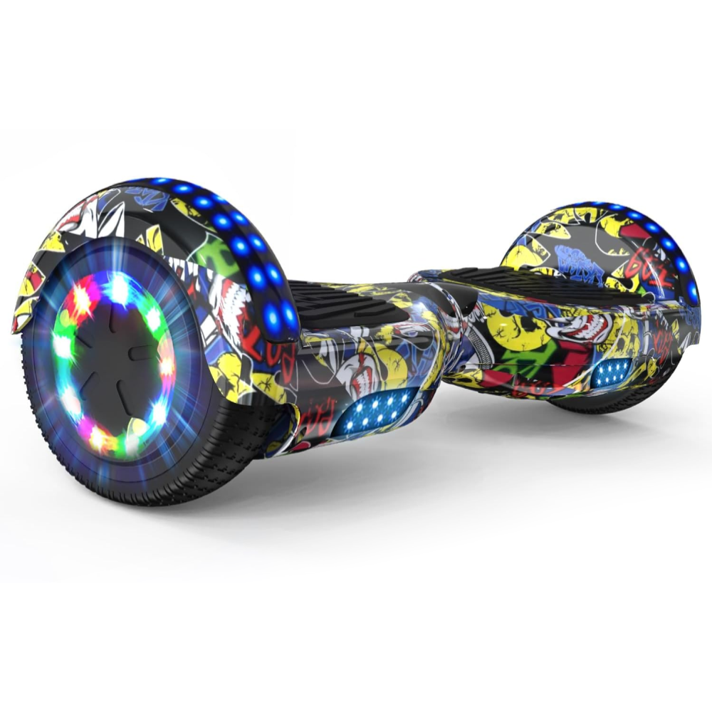 Malumeta Eléctrica Monopatin Hoverboard Bluetooth Led 8 Inch